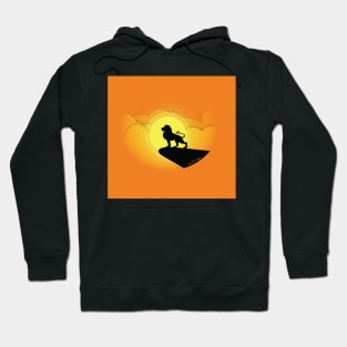 Lion Silhouette Hoodie